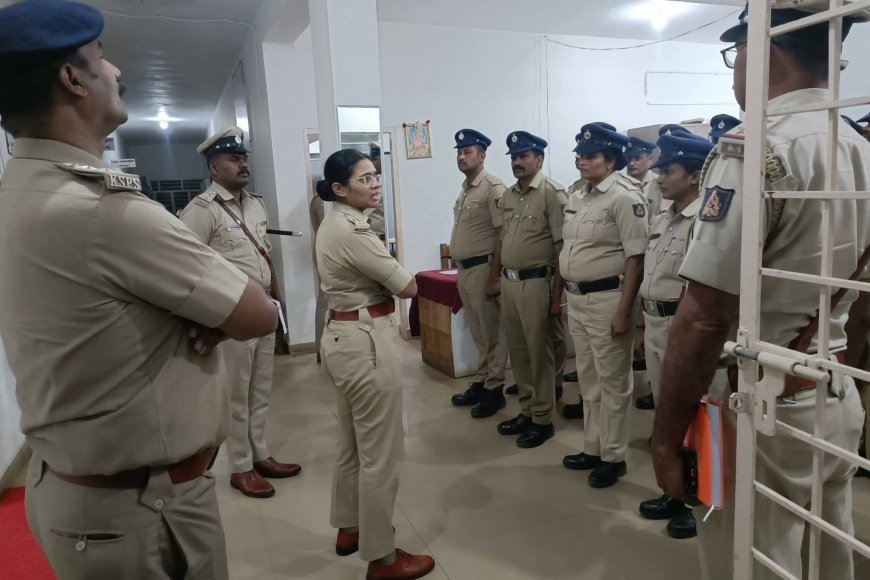ಸೋಮವಾರಪೇಟೆ ಮತ್ತು ಶನಿವಾರಸಂತೆ ಪೊಲೀಸ್ ಠಾಣೆಗಳಿಗೆ ಭೇಟಿ ನೀಡಿದ ಎಸ್.ಪಿ ಬಿಂದುಮಣಿ