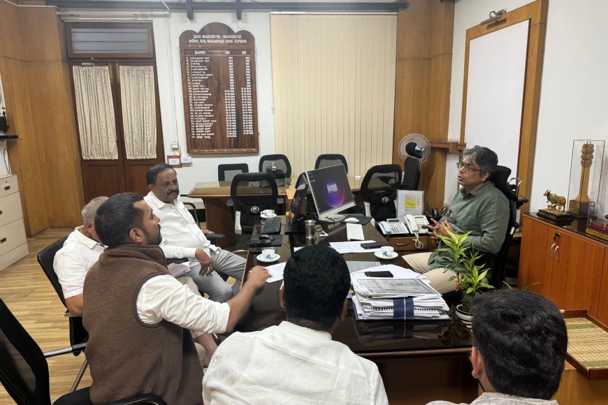 ಸೋಮವಾರಪೇಟೆ ತಾಲ್ಲೂಕು ಸರ್ಕಾರಿ ಆಸ್ಪತ್ರೆ ಮೇಲ್ದರ್ಜೆಗೆ ಮತ್ತು ಹೊಸ ಕಟ್ಟಡ ನಿರ್ಮಾಣ:ಬಜೆಟ್ ನಲ್ಲಿ ಅನುದಾನ ನೀಡುವ ಕುರಿತು ಆರೋಗ್ಯ ಇಲಾಖೆಯ ಪ್ರಧಾನ ಕಾರ್ಯದರ್ಶಿ ಭೇಟಿಯಾದ ಶಾಸಕ ಡಾ.ಮಂತರ್ ಗೌಡ