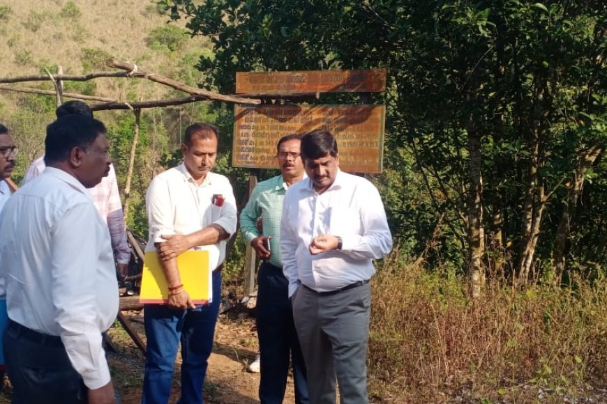 ಮಡಿಕೇರಿ;ಕುಂಡಾಮೇಸ್ತ್ರಿ ಮತ್ತು ಕೂಟುಹೊಳೆ ಜಲಾಶಯಕ್ಕೆ ಭೇಟಿ ನೀಡಿ ಪರಿಶೀಲನೆ ನಡೆಸಿದ ಜಿಲ್ಲಾಧಿಕಾರಿ ಎಸ್.ಜೆ.ಸೋಮಶೇಖರ್