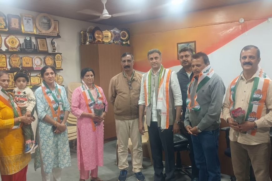 ಶಾಸಕ‌ ಎಎಸ್ ಪೊನ್ನಣ್ಣ ನೇತೃತ್ವದಲ್ಲಿ ಕಾಂಗ್ರೆಸ್ ಸೇರ್ಪಡೆ