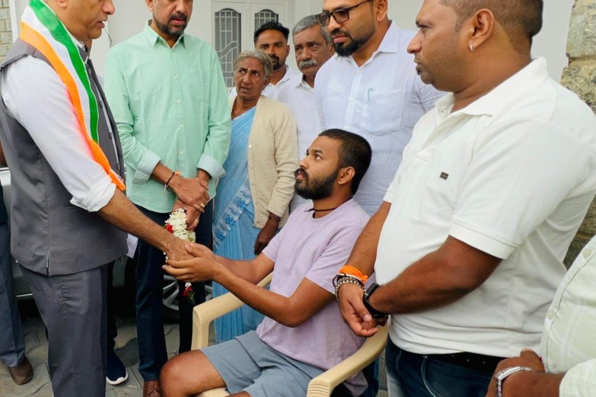GB ಸಿಂಡ್ರೋಮ್ ಎಂಬ ಭೀಕರವಾದ ಅಪರೂಪದ ಕಾಯಿಲೆಗೆ ತುತ್ತಾಗಿದ್ದ ಬಡ‌‌ ಕುಟುಂಬಕ್ಕೆ ನೆರವಾದ ಶಾಸಕ‌‌ ಎಎಸ್ ಪೊನ್ನಣ್ಣ ಹಾಗೂ ಚೋಕಂಡ ಸಂಜು ಸುಬ್ಬಯ್ಯ