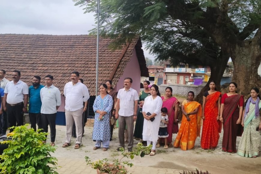 ಗೋಣಿಕೊಪ್ಪ: ಸರ್ಕಾರಿ ಮಾದರಿ ‌ಪ್ರಾಥಮಿಕ ಶಾಲೆಯಲ್ಲಿ ಸಂಭ್ರಮದ  ಗಣರಾಜ್ಯೋತ್ಸವ