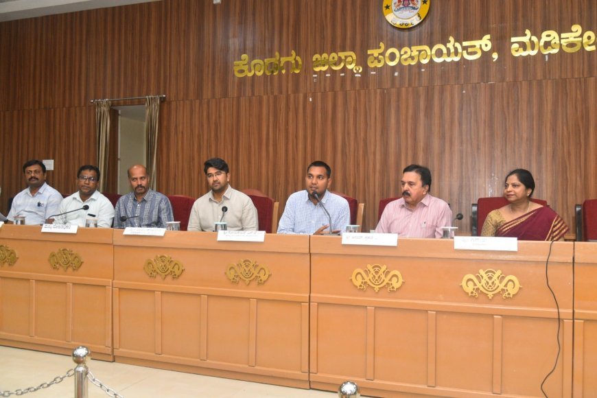 ಸುಸ್ಥಿರ ಜಿಲ್ಲಾ ಅಭಿವೃದ್ಧಿ ಯೋಜನೆ ಕುರಿತು ಮಾಹಿತಿ ಕಾರ್ಯಗಾರ ಅಂಕಿ ಅಂಶ ಸಹಿತ ನಿಖರ ಮಾಹಿತಿ ಒದಗಿಸಿ: ಆನಂದ್ ಪ್ರಕಾಶ್ ಮೀನಾ
