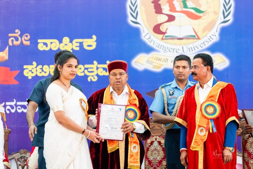 ಹೊನವಳ್ಳಿ ಗ್ರಾಮದ ನಿವಾಸಿ ಎಚ್.ವಿ.ಕೃಪಾ ಗೆ ಪಿಎಚ್ಡಿ ಪದವಿ