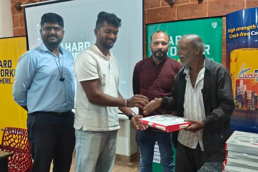 ವಿರಾಜಪೇಟೆಯಲ್ಲಿ ರಾಮ್ಕೊ ಸಂಸ್ಥೆ ವತಿಯಿಂದ ಗುತ್ತಿಗೆದಾರರು ಮತ್ತು ಗ್ರಾಹಕರ ಸಮ್ಮಿಲನ ಕಾರ್ಯಕ್ರಮ