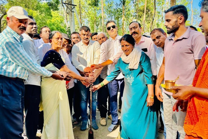 ಮಾಲ್ದಾರೆ:ಒಂದು ಕೋಟಿ ರೂ ವೆಚ್ಚದ ವಿವಿಧ ರಸ್ತೆ ಕಾಮಗಾರಿಗೆ ಶಾಸಕ ಎಎಸ್ ಪೊನ್ನಣ್ಣ ಚಾಲನೆ