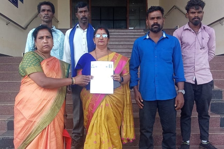 ವಿವಿಧ ಬೇಡಿಕೆಗಳ ಈಡೇರಿಕೆಗೆ ಆಗ್ರಹಿಸಿ ದಲಿತ ಸಂಘರ್ಷ ಸಮಿತಿಯಿಂದ ಪ್ರತಿಭಟನೆ