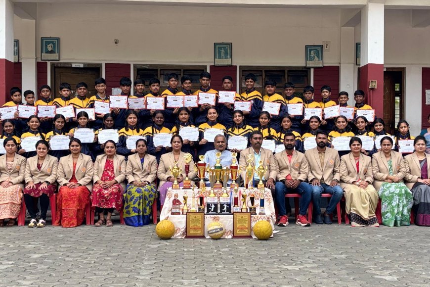 ಸರ್ವದೈವತಾ ಪ್ರೌಢಶಾಲೆಗೆ ಸತತವಾಗಿ ಎರಡನೆಯ ಬಾರಿಗೆ ಸಮಗ್ರ ಪ್ರಶಸ್ತಿಯ ಗರಿ
