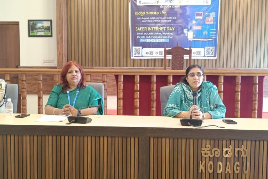 ಅಂತರ್ಜಾಲ ಬಳಕೆ ಮತ್ತು ಸುರಕ್ಷತೆ ಬಗ್ಗೆ ಜಾಗೃತಿ ಅಗತ್ಯ: ಆರ್.ಐಶ್ವರ್ಯ