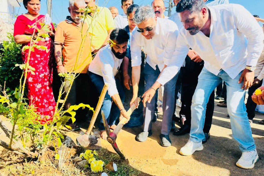 ಪೊನ್ನಂಪೇಟೆ: ವಿವಿಧ ಕಾಮಗಾರಿಗಳಿಗೆ ಚಾಲನೆ ನೀಡಿದ ಶಾಸಕ ಎಎಸ್ ಪೊನ್ನಣ್ಣ