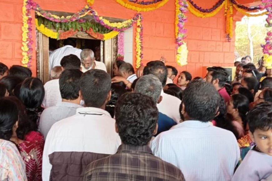 ಶನಿವಾರಸಂತೆ;ಮಾಲಂಬಿ ಶ್ರೀ ಮಳೆ ಮಲ್ಲೇಶ್ವರ ಬೆಟ್ಟದಲ್ಲಿ ಶಿವಸ್ಮರಣೆ