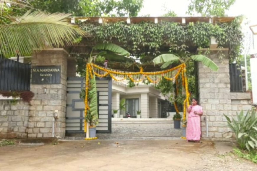 ರಶ್ಮಿಕಾ ಮಂದಣ್ಣ-ವಿಜಯ್ ದೇವರಕೊಂಡ ಮದುವೆ; ಸಿಂಗಾರಗೊಂಡ ರಶ್ಮಿಕಾ ಮಂದಣ್ಣ ಅವರ ಕೊಡಗಿನ ಮನೆ