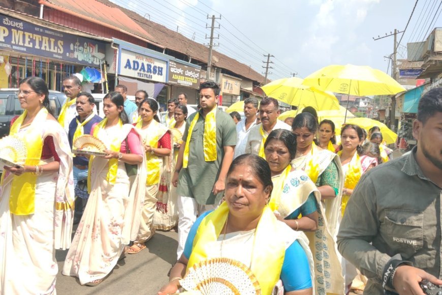ಸಿದ್ದಾಪುರದಲ್ಲಿ ಎಸ್‌.ಎನ್‌.ಡಿ.ಪಿ. ವನಿತಾ ಸಮಾವೇಶ