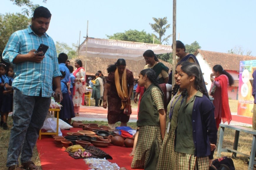 ಮಡಿಕೇರಿ ಜೂನಿಯರ್ ಕಾಲೇಜು ಆವರಣದಲ್ಲಿ ಮಕ್ಕಳ ಸಂತೆ