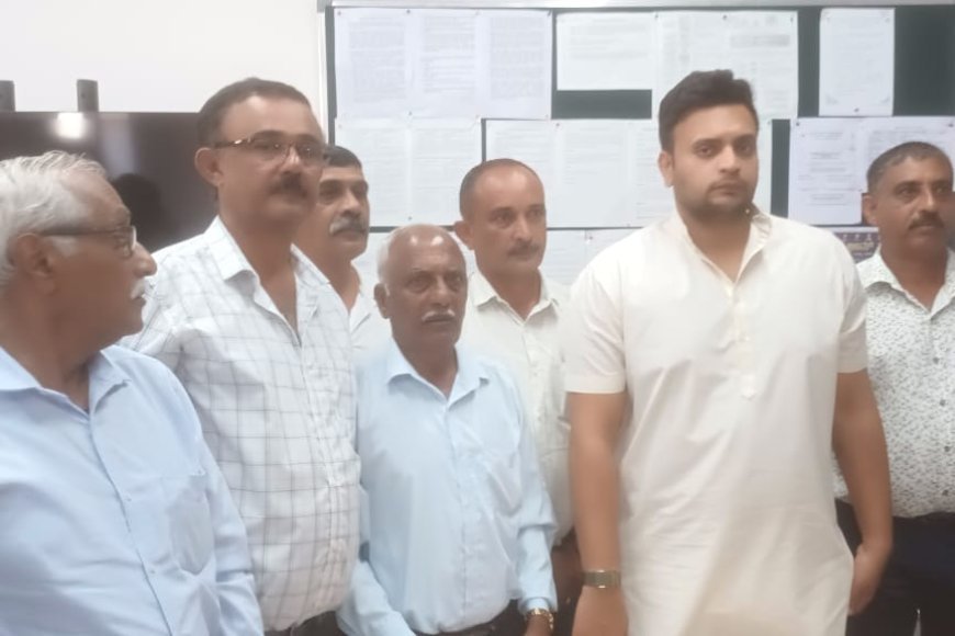 ಬಾಡಗರಕೇರಿ ಶ್ರೀ ಮೃತ್ಯುಂಜಯ ದೇವಸ್ಥಾನ ಆಡಳಿತ ಮಂಡಳಿಯಿಂದ ಸಂಸದರ ಭೇಟಿ