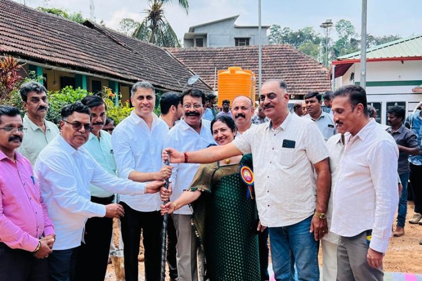 ಕುಟ್ಟದಲ್ಲಿ 1ಕೋಟಿ 56 ಲಕ್ಷ ವೆಚ್ಚದ ಪರಿಶಿಷ್ಟ ಪಂಗಡ ಮೆಟ್ರಿಕ್ ಪೂರ್ವ ಬಾಲಕಿಯರ ವಿದ್ಯಾರ್ಥಿ ನಿಲಯದ ನೂತನ ಕಟ್ಟಡ ಕಾಮಗಾರಿಗೆ ಚಾಲನೆ ನೀಡಿದ ಶಾಸಕ ಎಎಸ್ ಪೊನ್ನಣ್ಣ