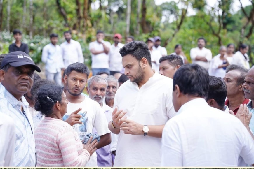 ಬೆಟ್ಟತ್ತೂರಿನಲ್ಲಿ‌ ಕಾಡಾನೆ ದಾಳಿಗೆ ವಿದ್ಯಾರ್ಥಿ ಬಲಿ:ಕುಟುಂಬಸ್ಥರಿಗೆ ಸಾಂತ್ವನ ಹೇಳಿದ ಸಂಸದ ಯದುವೀರ್ ಒಡೆಯರ್