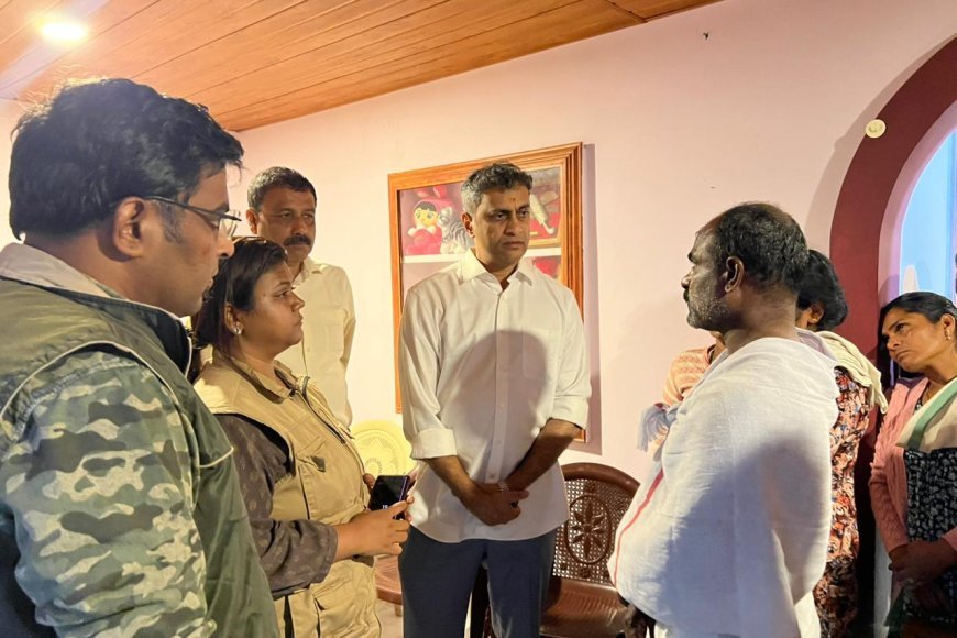 ಬೆಟ್ಟತ್ತೂರಿನಲ್ಲಿ ಕಾಡಾನೆ ದಾಳಿಗೆ  ವಿದ್ಯಾರ್ಥಿನಿ ಬಲಿ; ಕುಟುಂಬದವರಿಗೆ ಸಾಂತ್ವನ ಹೇಳಿದ ಶಾಸಕ ಎಎಸ್ ಪೊನ್ನಣ್ಣ
