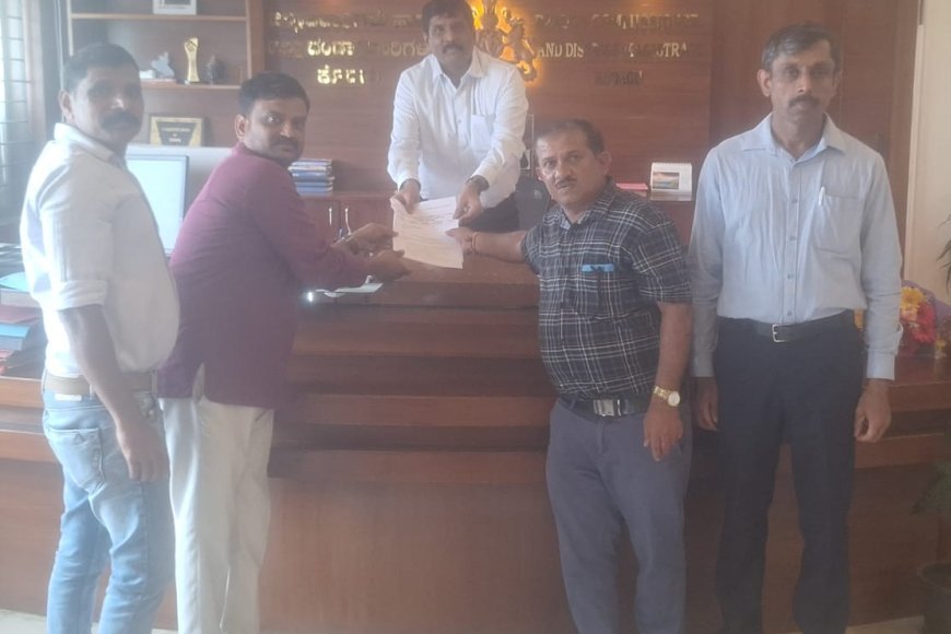 ಪ್ರೌಢಶಾಲಾ ಶಿಕ್ಷಕರಿಗೆ ಗಣತಿ ಕಾರ್ಯದಿಂದ ವಿನಾಯಿತಿ ಕೋರಿ ಕೊಡಗು ಜಿಲ್ಲಾಧಿಕಾರಿಗಳಿಗೆ ಕರ್ನಾಟಕ ರಾಜ್ಯ ಪ್ರೌಢಶಾಲಾ ಸಹಶಿಕ್ಷಕರ ಸಂಘ ಕೊಡಗು ಜಿಲ್ಲಾ ಘಟಕದಿಂದ ಮನವಿ