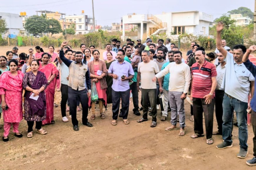ಕುಶಾಲನಗರ;ಮೌಲಾನಾ ಶಾಲಾ ಕಟ್ಟಡ ನಿರ್ಮಾಣಕ್ಕೆ ಸ್ಥಳೀಯರ ವಿರೋಧ