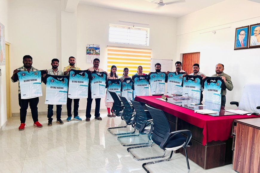 ಟೀಮ್ ರೆವಿನ್ಯೂ ವಾರಿಯರ್ಸ್ ಮಡಿಕೇರಿ ತಂಡದ ಜೆರ್ಸಿ ಬಿಡುಗಡೆ