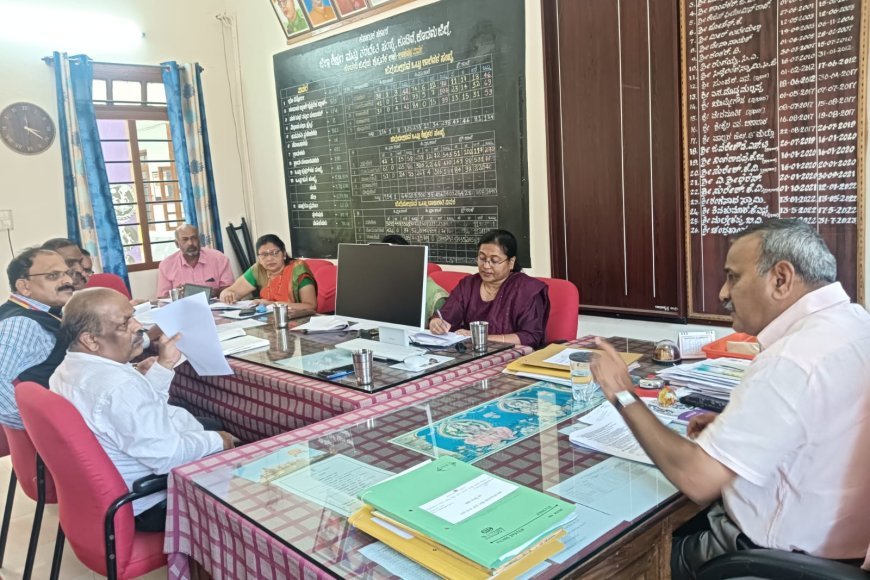 ಕೂಡಿಗೆ ಡಯಟ್ ಸಂಸ್ಥೆಯಲ್ಲಿ ಜಿಲ್ಲಾ ವೃತ್ತಿ ಮಾರ್ಗದರ್ಶನ ಘಟಕ ಸ್ಥಾಪನೆ ಕುರಿತ ಸಭೆ