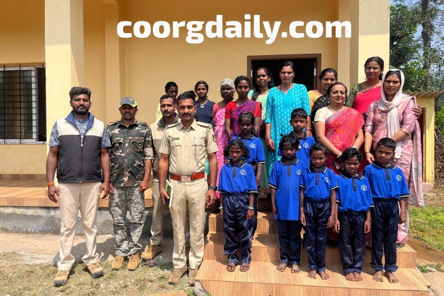 ಕಕ್ಕಬ್ಬೆ ನಾಲಡಿ ಸರ್ಕಾರಿ ಶಾಲೆಯಲ್ಲಿ  ಅರಣ್ಯ ಇಲಾಖೆಯಿಂದ ಅರಣ್ಯ ರಕ್ಷಣೆ ಮತ್ತು ಕಾಡ್ಗಿಚ್ಚಿನ ಕುರಿತು ಜಾಗೃತಿ ಕಾರ್ಯಕ್ರಮ