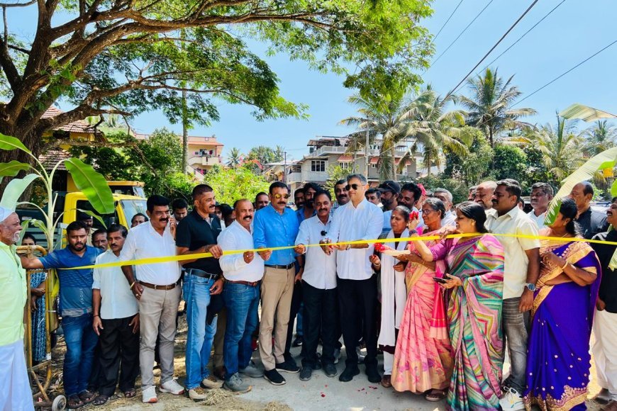 ಗೋಣಿಕೊಪ್ಪ: ಅರ್ವತ್ತೊಕ್ಲು ಗ್ರಾಮದಲ್ಲಿ ವಿವಿಧ ಅಭಿವೃದ್ಧಿ ಕಾರ್ಯಗಳ ಉದ್ಘಾಟನೆ ಹಾಗೂ ಚಾಲನೆ ನೀಡಿದ ಶಾಸಕ ಎಎಸ್ ಪೊನ್ನಣ್ಣ