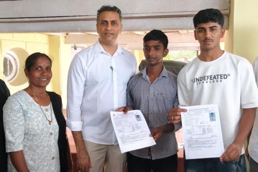 SSLC ಹಾಲ್ ಟಿಕೆಟ್ ವಂಚಿತ ವಿದ್ಯಾರ್ಥಿಯರಿಗೆ ಪರೀಕ್ಷೆ ಬರೆಯಲು ಅನುವು ಮಾಡಿಕೊಟ್ಟ ಶಾಸಕ ಪೊನ್ನಣ್ಣ
