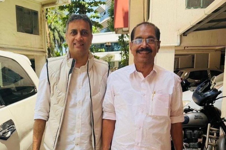 ಕೇರಳ:ಕೆಪಿಸಿಸಿ ಅಧ್ಯಕ್ಷ ಸನ್ನಿ ಜೋಸೆಫ್ ಅವರನ್ನು ಭೇಟಿಯಾದ ಶಾಸಕ ಎಎಸ್ ಪೊನ್ನಣ್ಣ