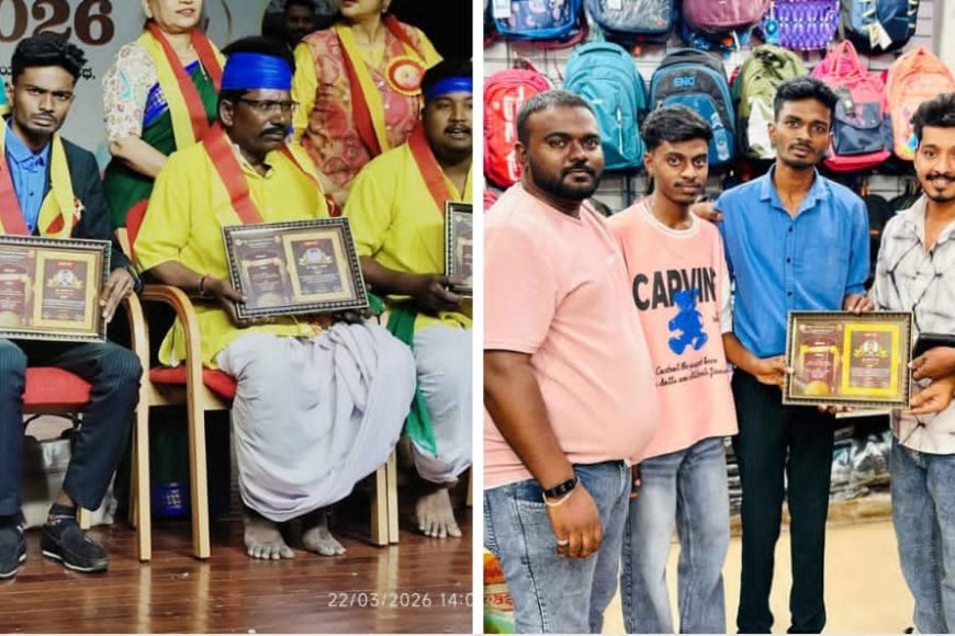 ಸಮೀರ್ ಅವರಿಗೆ ರತ್ನ ಶ್ರೀ ರಾಜ್ಯಮಟ್ಟದ ಪ್ರಶಸ್ತಿ