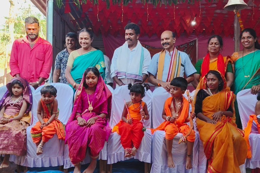 ಕತ್ತಲೆಕಾಡುವಿನಲ್ಲಿ ಮನಸೂರೆಗೊಂಡ ಶ್ರೀರಾಮನವಮಿ - ರಾಮ, ಸೀತೆಯಾಗಿ ಕಂಗೊಳಿಸಿದ ಪುಟಾಣಿಗಳು
