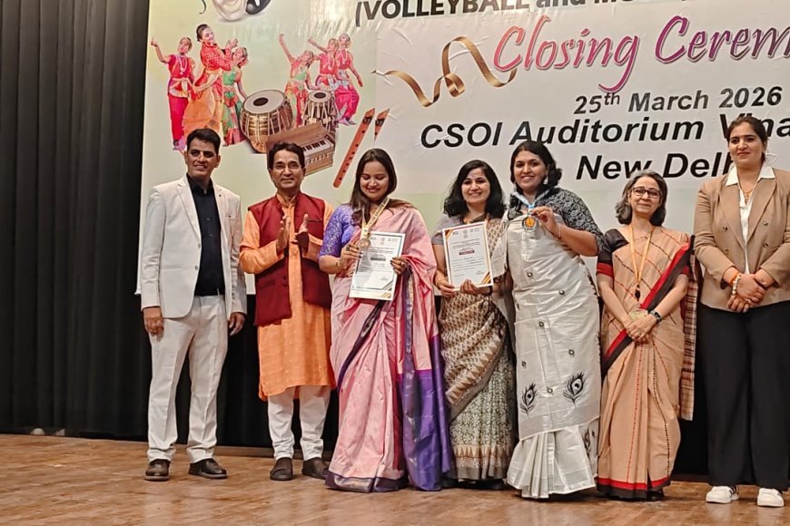 ರಾಷ್ಟ್ರ ಮಟ್ಟದ ಸಾಂಸ್ಕೃತಿಕ ಸ್ಪರ್ಧೆಯ ಶಾಸ್ತ್ರೀಯ ನೃತ್ಯ ಸ್ಪರ್ಧೆ; ಮಿಲನ ಕೆ.ಭರತ್ ಅವರಿಗೆ ಬೆಳ್ಳಿ ಪದಕ