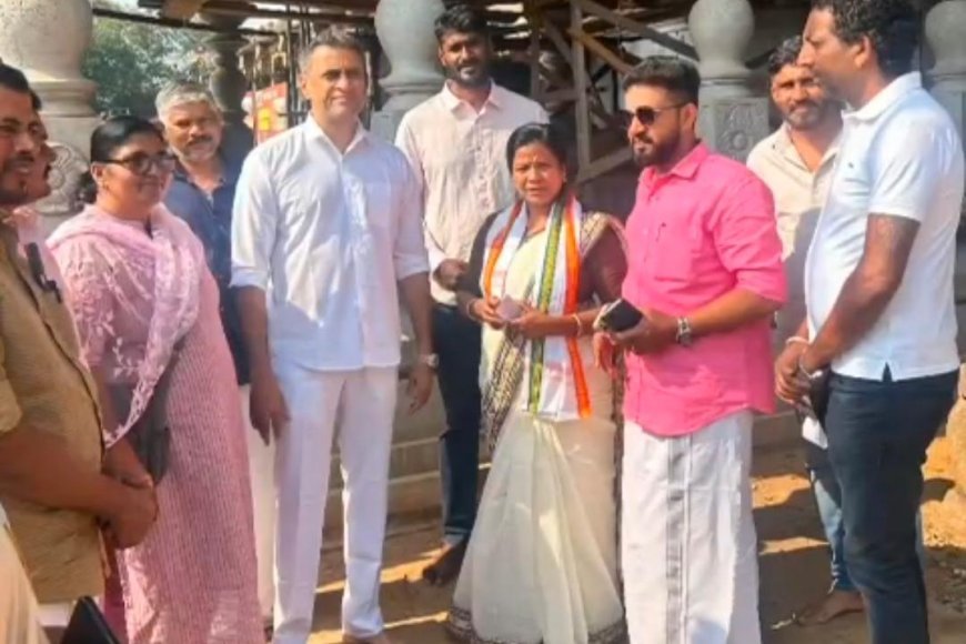 ಮಾನಂದವಾಡಿ ವಿಧಾನಸಭಾ ಕ್ಷೇತ್ರದ UDF ಅಭ್ಯರ್ಥಿಯ ಪರವಾಗಿ ಶಾಸಕ‌ ಎಎಸ್ ಪೊನ್ನಣ್ಣ ‌ಬಿರುಸಿನ‌ ಪ್ರಚಾರ