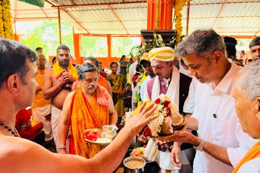 ಕರಡಿಗೋಡು; ಶ್ರೀ ಬಸವೇಶ್ವರ ವಾರ್ಷಿಕ ಉತ್ಸವದಲ್ಲಿ ಭಾಗವಹಿಸಿದ ಶಾಸಕ ಎಎಸ್ ಪೊನ್ನಣ್ಣ