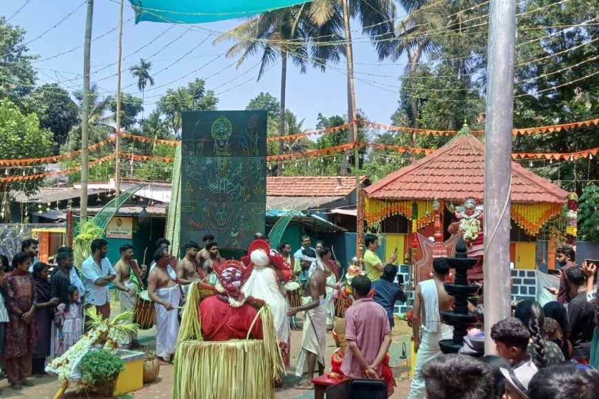 ಕಾನೂರು; ಬ್ರಹ್ಮಗಿರಿಪುರದಲ್ಲಿ ಮುತ್ತಪ್ಪ ದೇವರ ಉತ್ಸವ