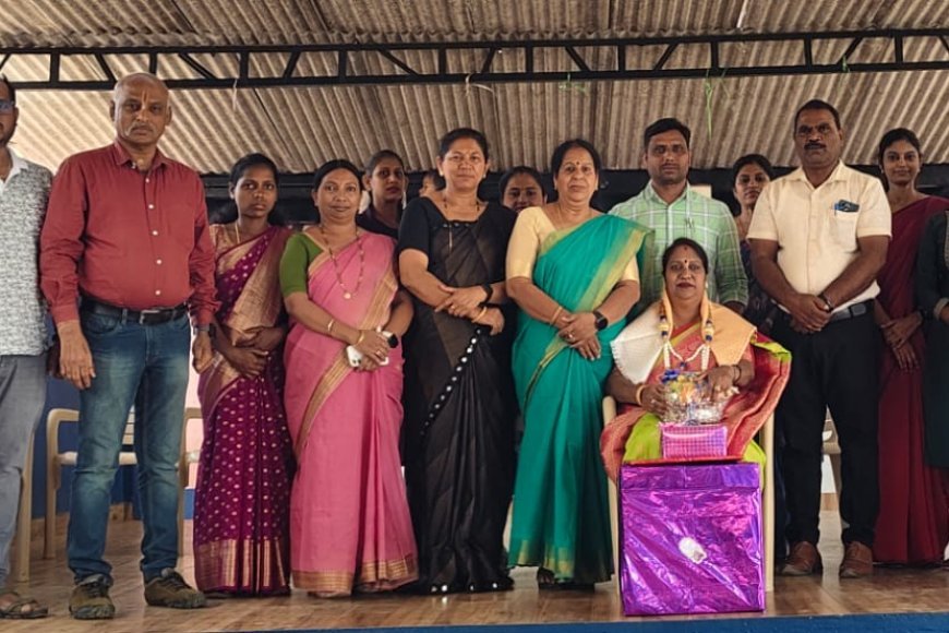 ನಿವೃತ್ತಿ ಹೊಂದಿದ ಶಿಕ್ಷಕಿ ಜಯಶ್ರಿಯವರಿಗೆ ಎಸ್.ಡಿ.ಎಂ.ಸಿ. ಮತ್ತು ಶಾಲಾ ಶಿಕ್ಷಕರ ವತಿಯಿಂದ ಬೀಳ್ಕೊಡುಗೆ