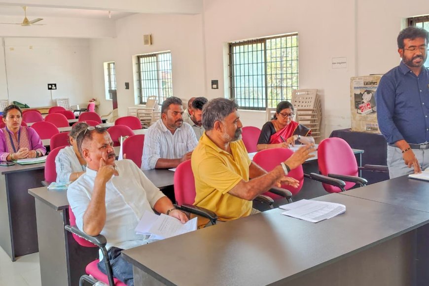 ಪೊನ್ನಂಪೇಟೆ ತಾಲ್ಲೂಕು ಗ್ಯಾರಂಟಿ ಯೋಜನೆಯ ಪ್ರಗತಿ ಪರಿಶೀಲನಾ ಸಭೆ