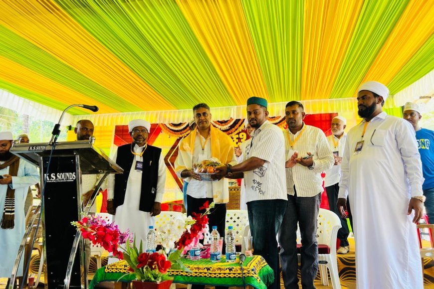ಅಂಬಟ್ಟಿ ಮಖಾಂ ಉರೂಸ್ ಕಾರ್ಯಕ್ರಮದಲ್ಲಿ ಭಾಗವಹಿಸಿದ ಶಾಸಕ ಎಎಸ್ ಪೊನ್ನಣ್ಣ