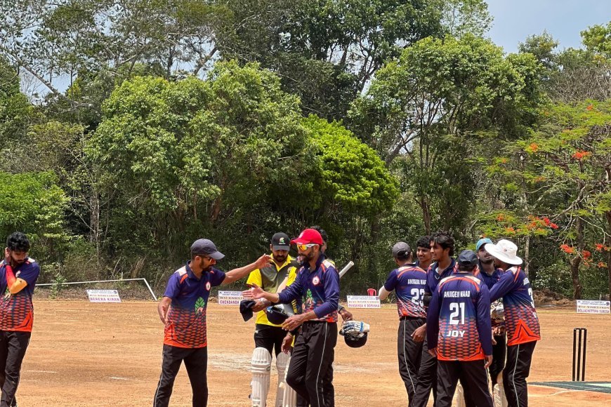 ಕೊಡವ ಲೆದರ್ ಬಾಲ್ ಕ್ರಿಕೆಟ್   ಲೀಗ್; ಕೂರ್ಗ್ ಟೈಟಾನ್ಸ್,  ಅಂಜಿಗೇರಿ ನಾಡ್ ಗೆ ಜಯ