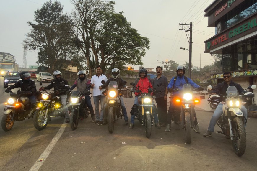 ರೋಟರಿ ವುಡ್ಸ್ ವತಿಯಿಂದ ಚಾಮಾ೯ಡಿ ಬೈಕ್ ರೈಡ್