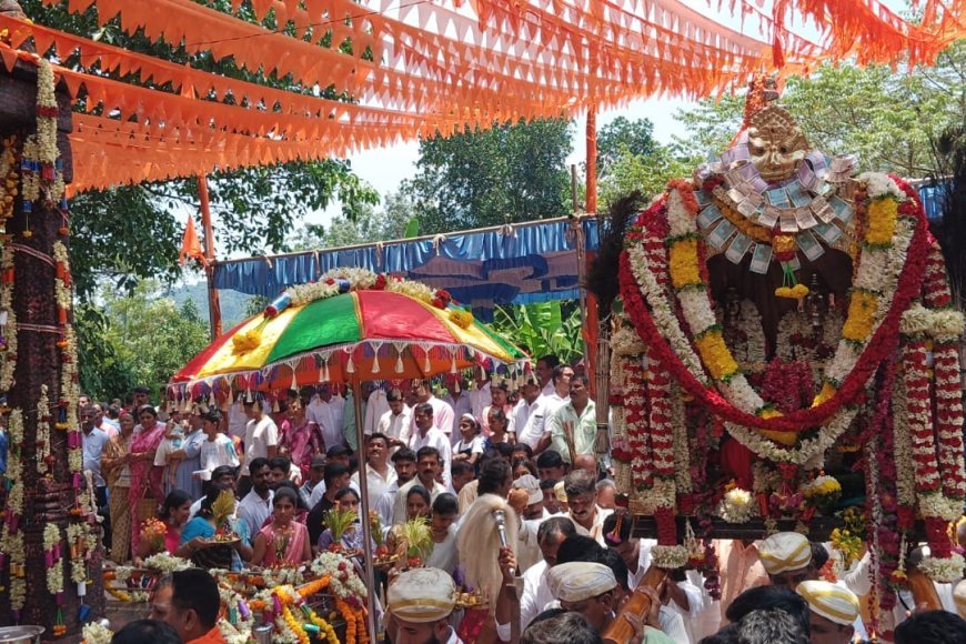 ಸೋಮವಾರಪೇಟೆ;ತೋಳೂರುಶೆಟ್ಟಳ್ಳಿ ಗ್ರಾಮದಲ್ಲಿ ಶ್ರೀ ಸಬ್ಬಮ್ಮ ದೇವಿಯ ಸುಗ್ಗಿ ಉತ್ಸವ
