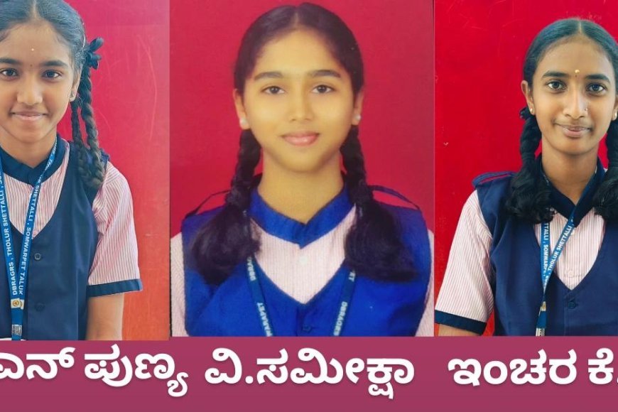 ಎಸ್.ಎಸ್.ಎಲ್.ಸಿ‌ ವಾರ್ಷಿಕ ಪರೀಕ್ಷೆಯಲ್ಲಿ ತೋಳೂರು ಶೆಟ್ಟಳ್ಳಿ ಡಾ. ಬಿ. ಆರ್ ಅಂಬೇಡ್ಕರ್ ವಸತಿ ಶಾಲೆಗೆ ಶೇಕಡಾ 100 ಫಲಿತಾಂಶ