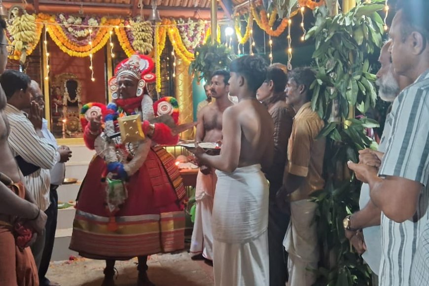 ಪೆರುಂಬಾಡಿ; ಮೇ 05ರಂದು ಅಗ್ನಿ ಚಾಮುಂಡಿ ದೇವಿ ವಾರ್ಷಿಕ ತೆರೆ ಮಹೋತ್ಸವ
