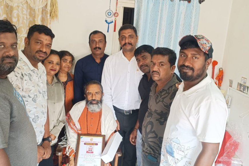 ಕೊಡಗು ಜಿಲ್ಲಾ ಕಾರ್ಯನಿರತ ಪತ್ರಕರ್ತರ ಸಂಘದ ವತಿಯಿಂದ ಮನೆಯಂಗಳದಲ್ಲಿ ಮನದುಂಬಿ ಕಾರ್ಯಕ್ರಮ; ಚಿ.ನಾ.ಸೋಮೇಶ್  ಅವರಿಗೆ ಸನ್ಮಾನ