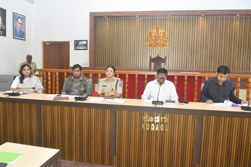 ಜಿಲ್ಲಾ ವಿಪತ್ತು ನಿರ್ವಹಣಾ ಪ್ರಾಧಿಕಾರ ಸಭೆ ; ಮುಂಗಾರು ಸಂದರ್ಭ ಅಗತ್ಯ ಮುನ್ನೆಚ್ಚರಕ್ಕೆ ಜಿಲ್ಲಾಧಿಕಾರಿ ಸೋಮಶೇಖರ್ ಸೂಚನೆ