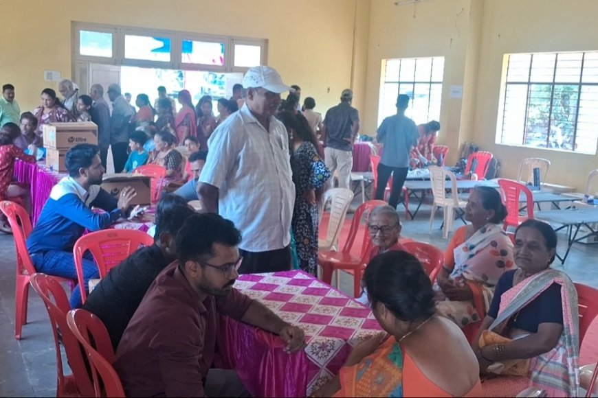 ಶನಿವಾರಸಂತೆಯಲ್ಲಿ ಯಶಸ್ವಿಯಾಗಿ ನಡೆದ ಉಚಿತ ಆರೋಗ್ಯ ತಪಾಸಣಾ ಶಿಬಿರ
