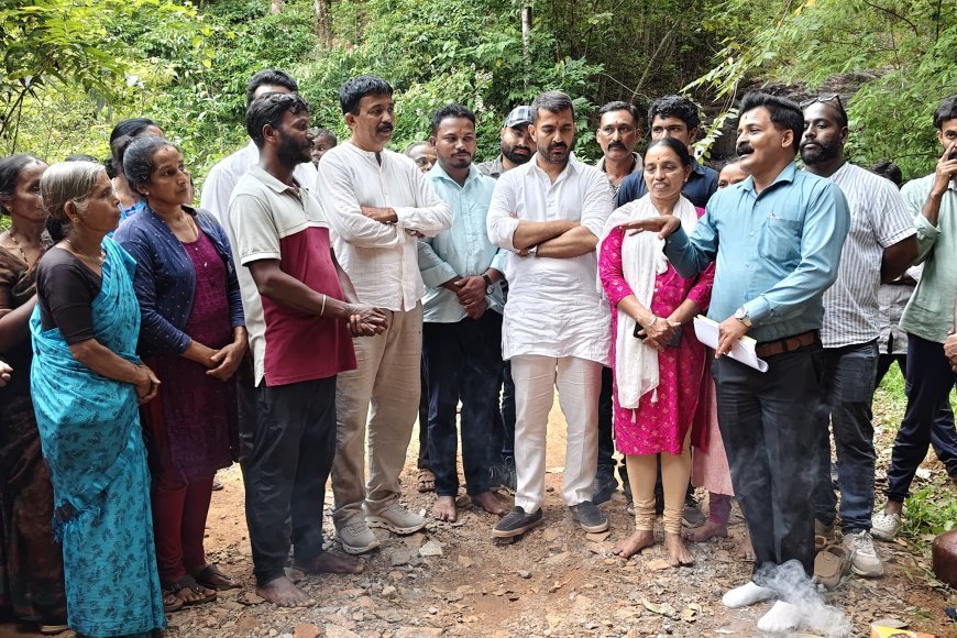 2ನೇ ಮೊಣ್ಣಂಗೇರಿಯಲ್ಲಿ ರಸ್ತೆ ಅಭಿವೃದ್ಧಿಗೆ ಡಾ ಮಂತರ್ ಗೌಡ ರವರಿಂದ 35 ಲಕ್ಷ ರೂಗಳ ಅನುದಾನ