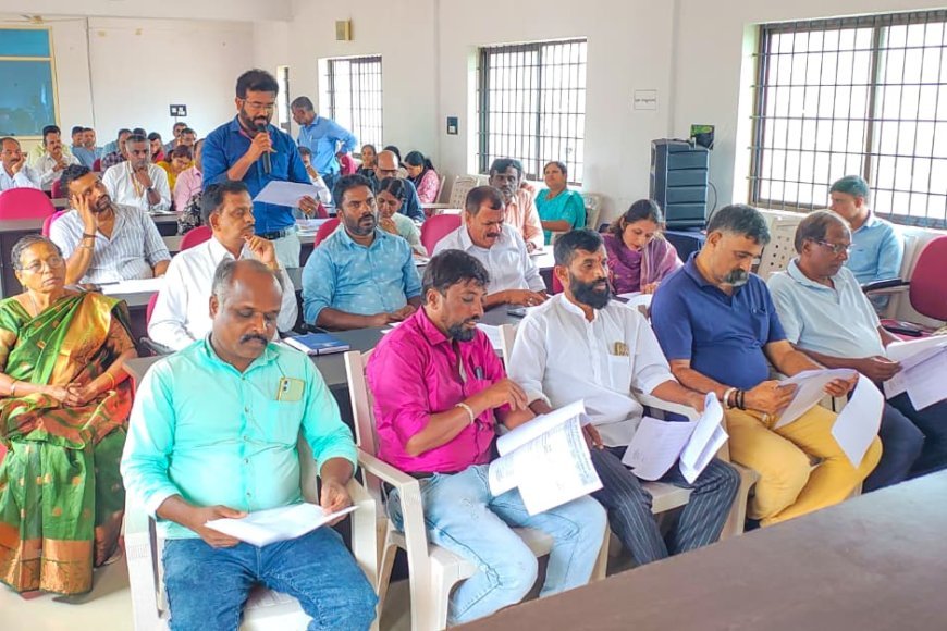 ವಿರಾಜಪೇಟೆ ತಾ.ಪಂ.ಕಾರ್ಯಪಡೆ ಸಮಿತಿ ಸಭೆ