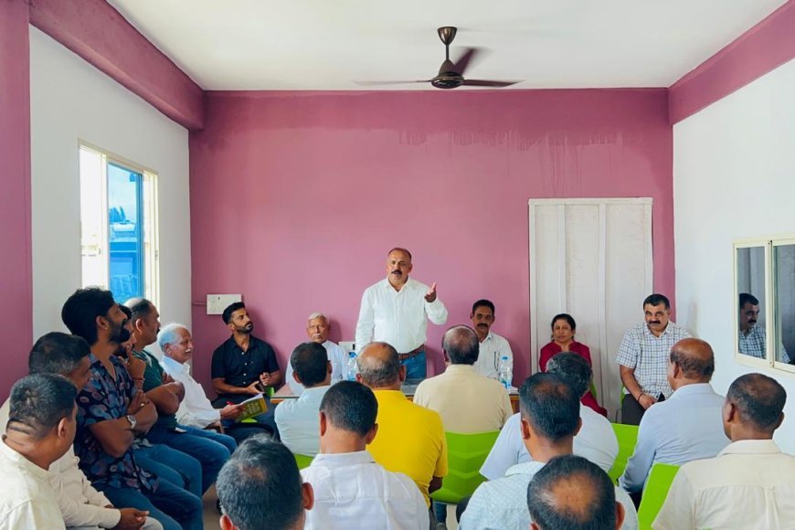 ಜೂನ್ 02ಕ್ಕೆ ಮುಖ್ಯಮಂತ್ರಿಗಳ ಭೇಟಿ : ಪೂರ್ವಭಾವಿ ಸಭೆ